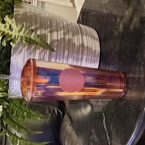 Starbucks Iridescent Rose Pink 24oz Kaleidoscope Hologram Limited Edition Tumble